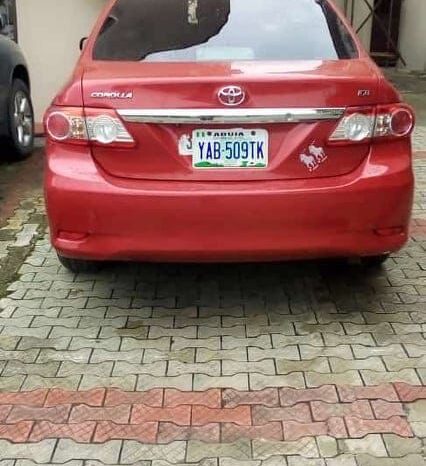 
								Naija Used 2013 Toyota Corolla full									