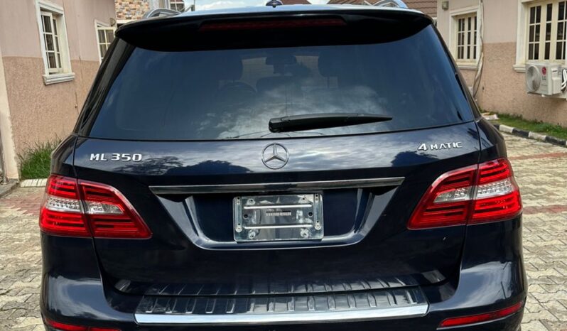 
								Foreign Used 2013 Mercedes-Benz ML 350 full									