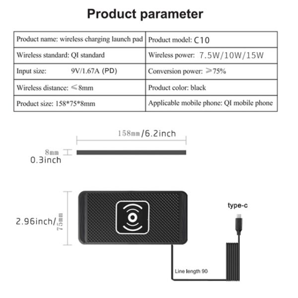 Universal Wireless Car Charger