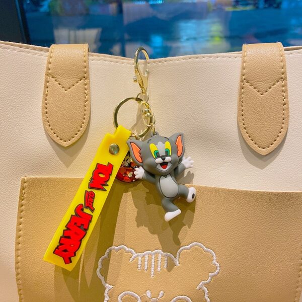 Tom and Jerry Keychain