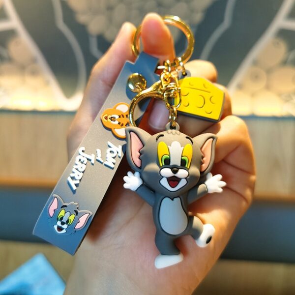 Tom and Jerry Keychain